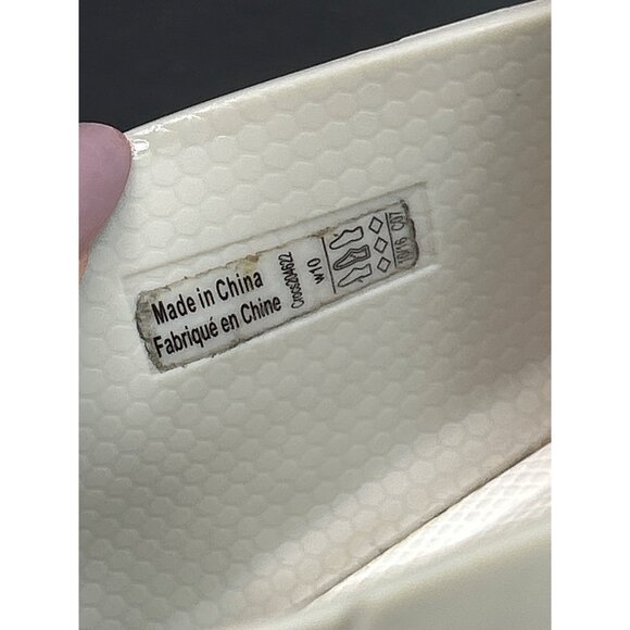 Womens Size 10 Crocs LiteRide Slip-On Shoes Grey Perforated Comfort Lightweight - Picture 6 of 8